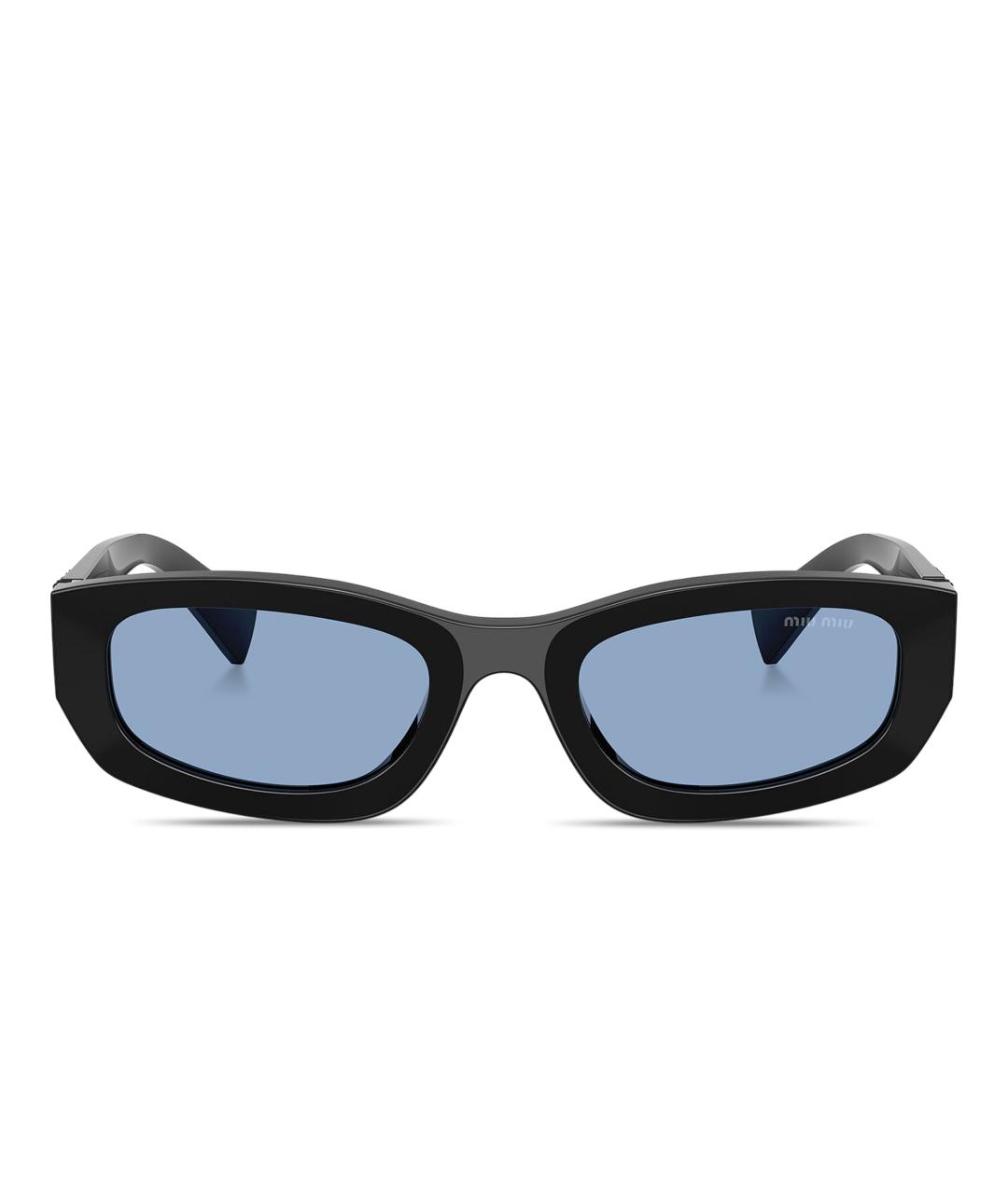 MIU MIU Черные солнцезащитные очки, фото 1