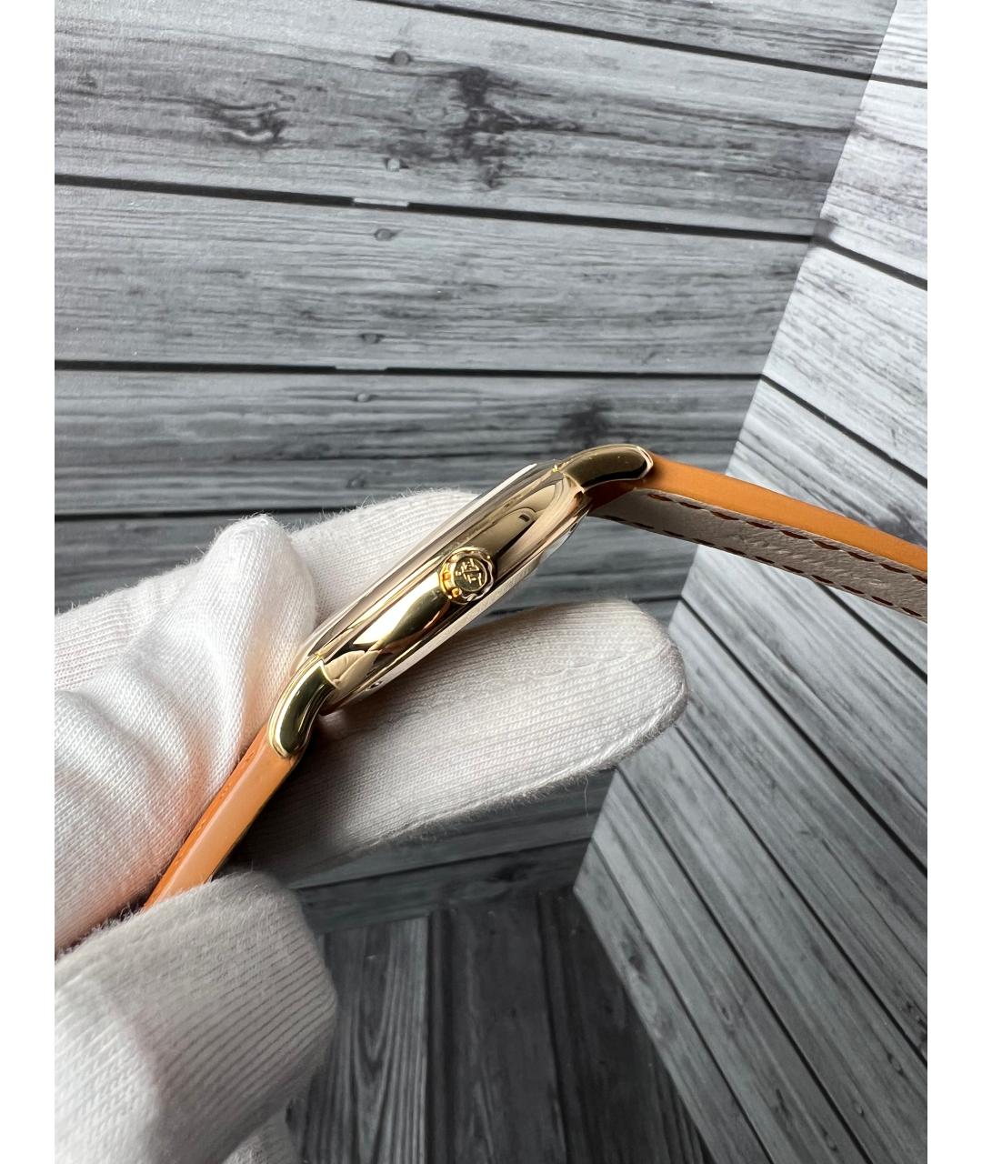 Ulysse Nardin Белые часы из желтого золота, фото 4