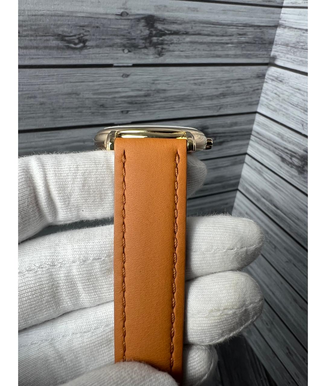 Ulysse Nardin Белые часы из желтого золота, фото 6