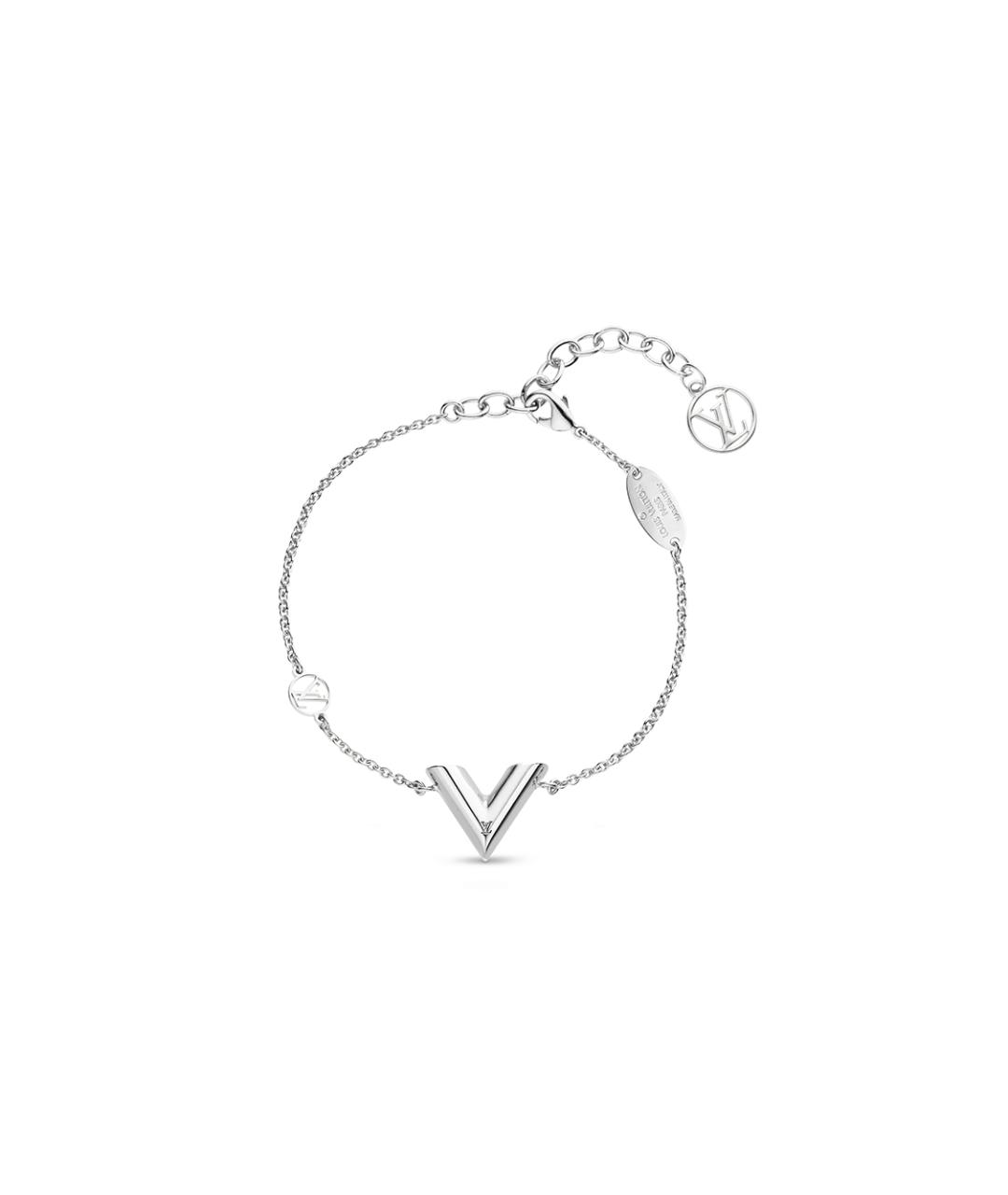 LOUIS VUITTON Серебрянный браслет, фото 1