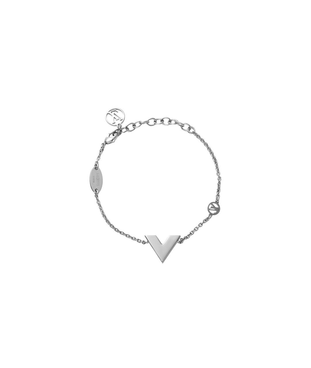 LOUIS VUITTON Серебрянный браслет, фото 2