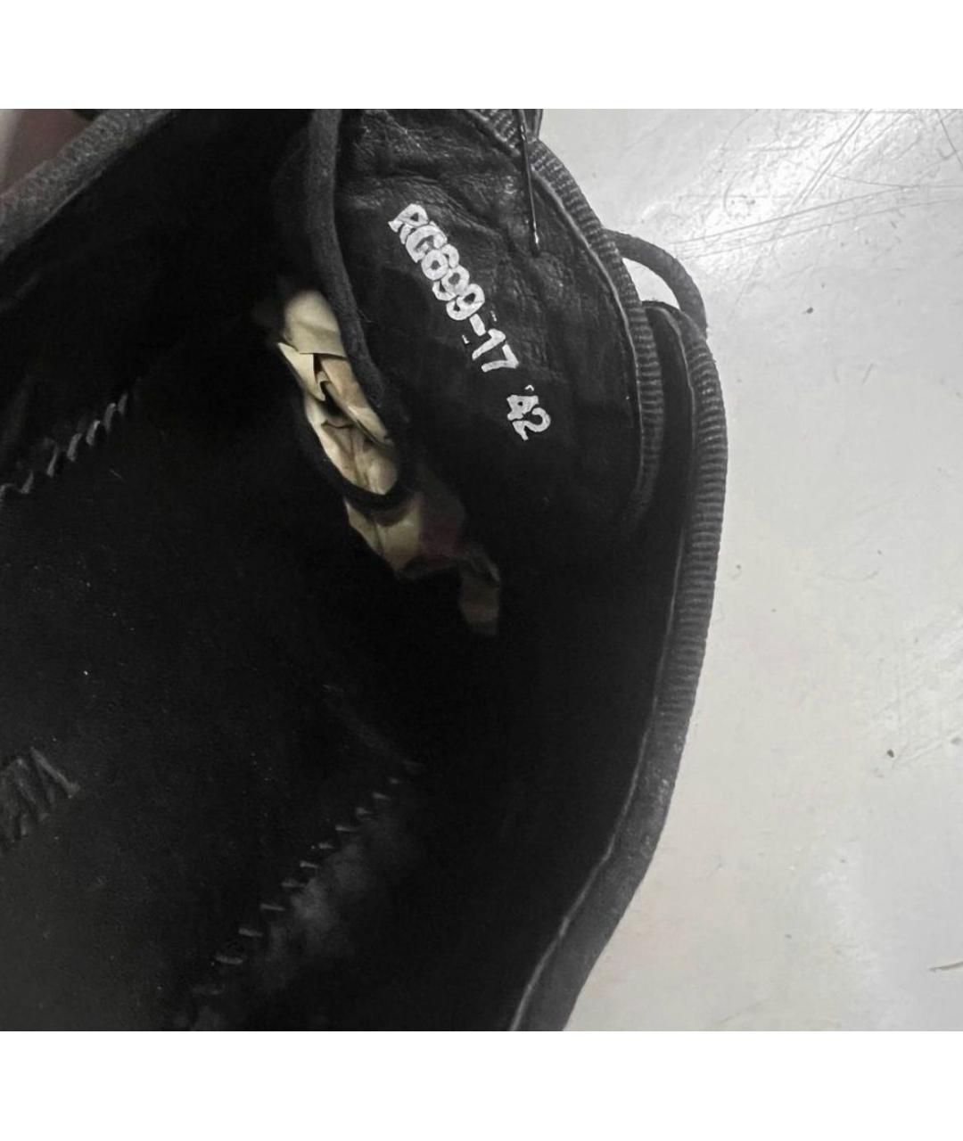 BOTTEGA VENETA Черные кожаные туфли, фото 6