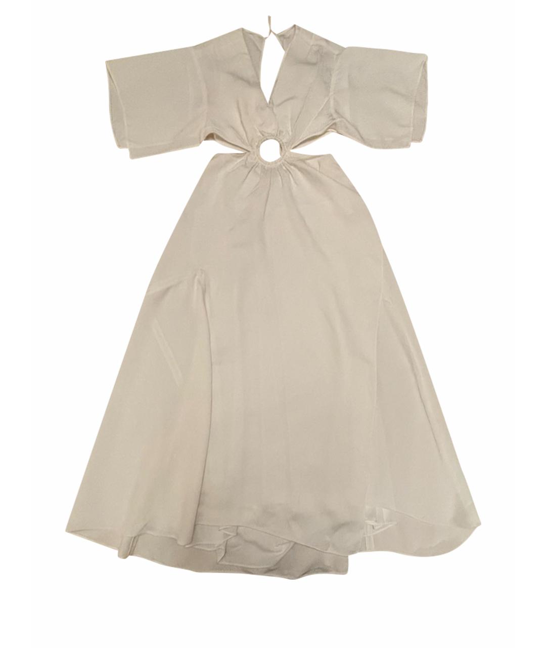 3.1 PHILLIP LIM Белое вискозное платье, фото 1