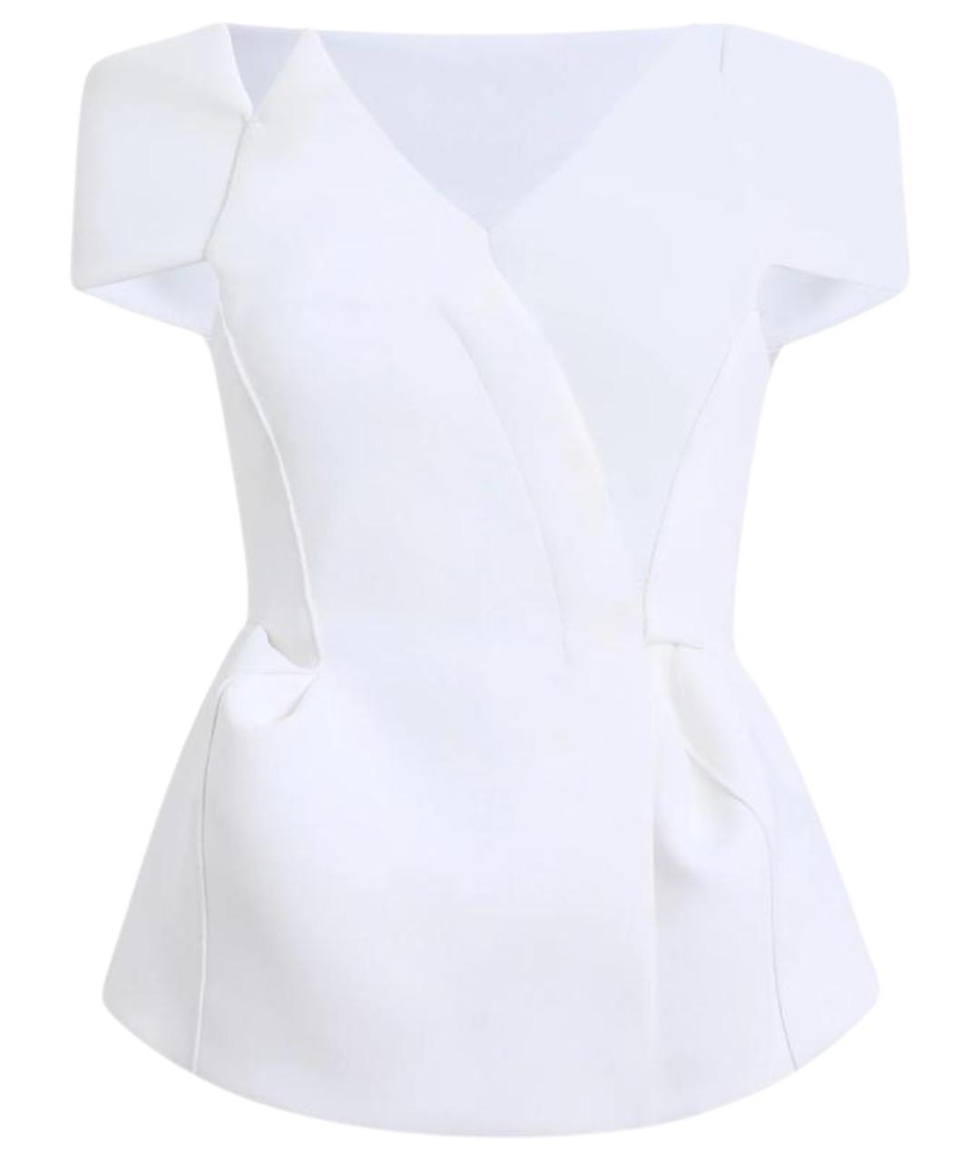 KHAITE Белая полиэстеровая блузы, фото 1