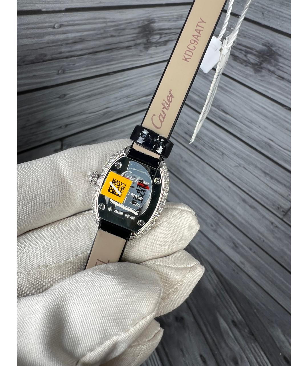 CARTIER Белые часы из белого золота, фото 9