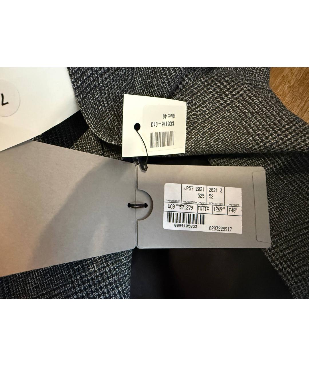 BALENCIAGA Черный шерстяной жакет/пиджак, фото 6