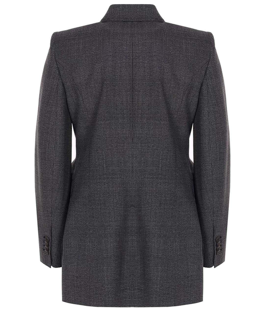 BALENCIAGA Черный шерстяной жакет/пиджак, фото 2