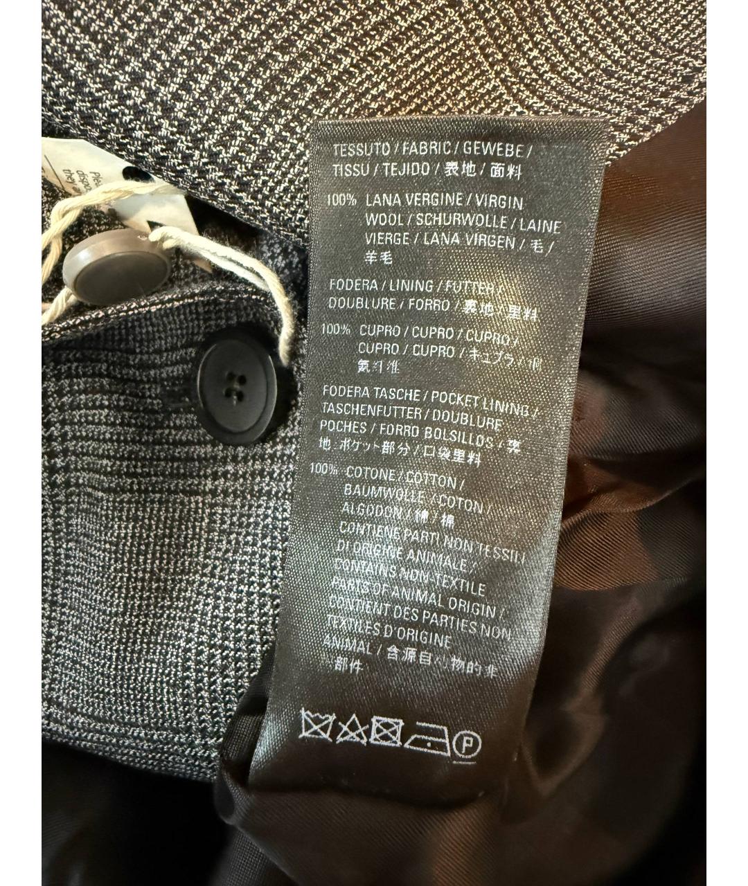 BALENCIAGA Черный шерстяной жакет/пиджак, фото 7