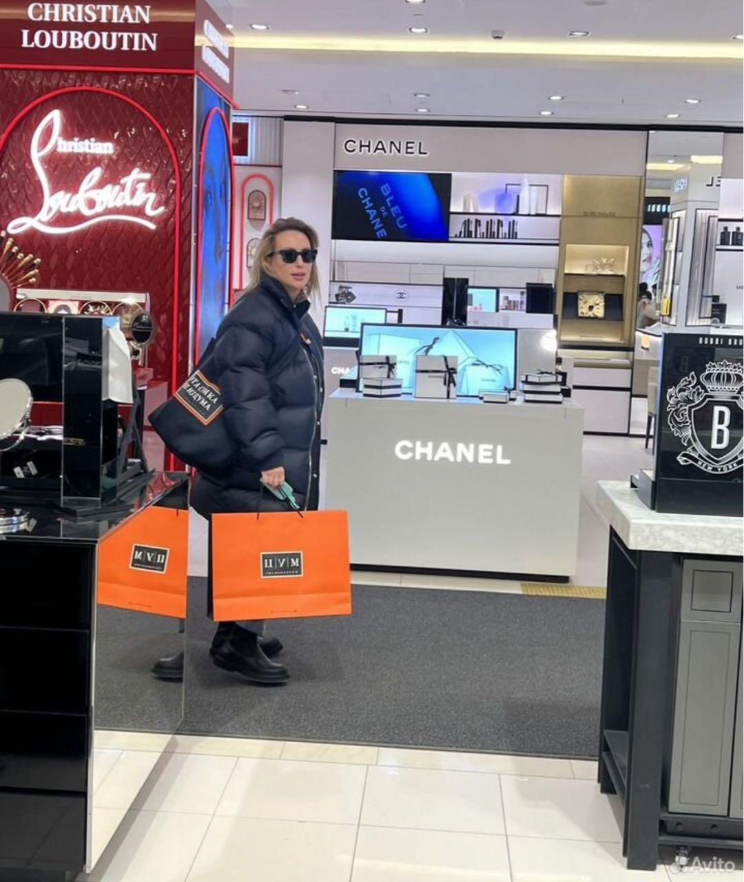 PRADA Темно-синие пластиковые солнцезащитные очки, фото 7