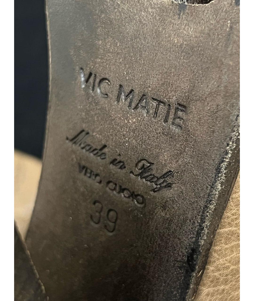 RICK OWENS Коричневые кожаные ботфорты, фото 5