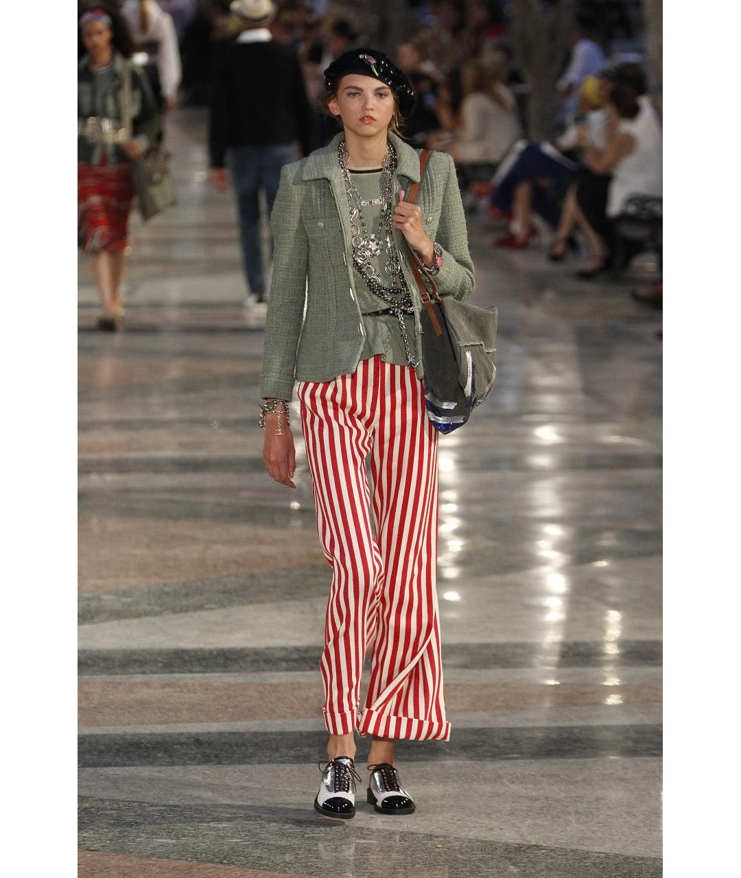 CHANEL Черный твидовый жакет/пиджак, фото 2