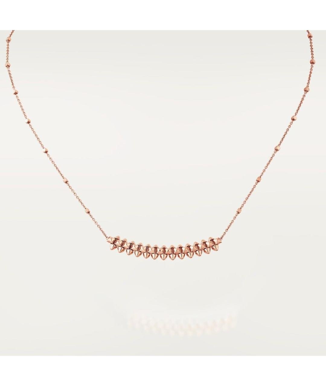 CARTIER Золотая подвеска из розового золота, фото 2