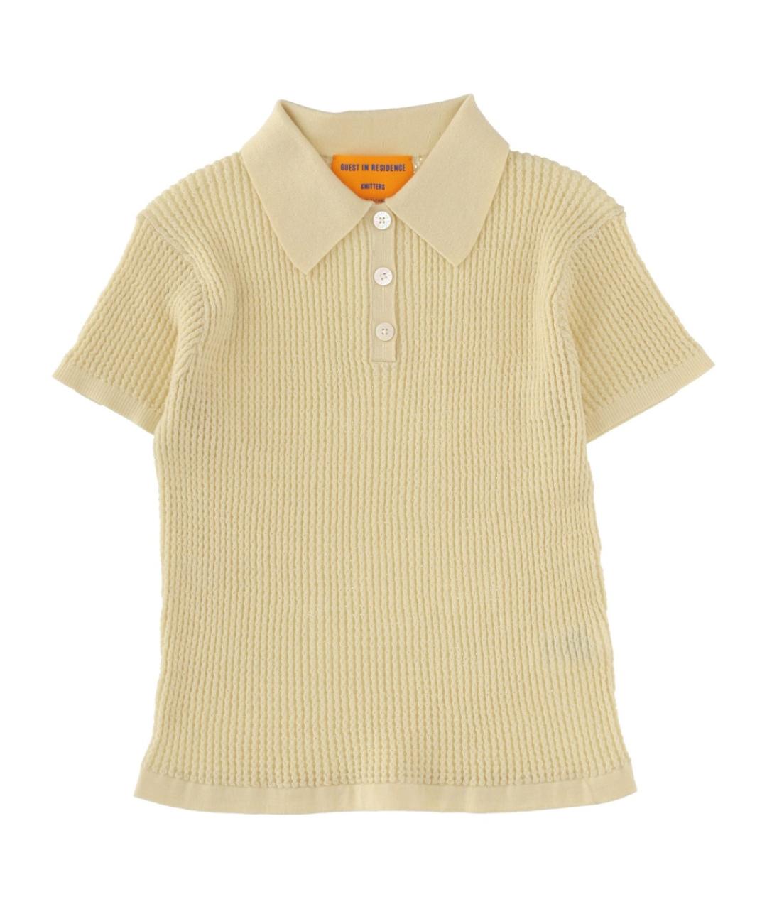 GUEST IN RESIDENCE Бежевая кашемировая футболка, фото 1