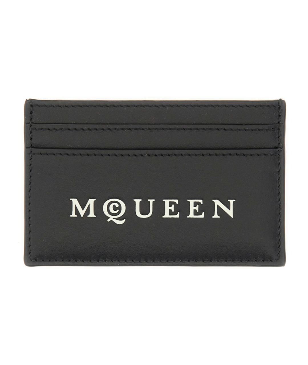 ALEXANDER MCQUEEN Черный кардхолдер, фото 1