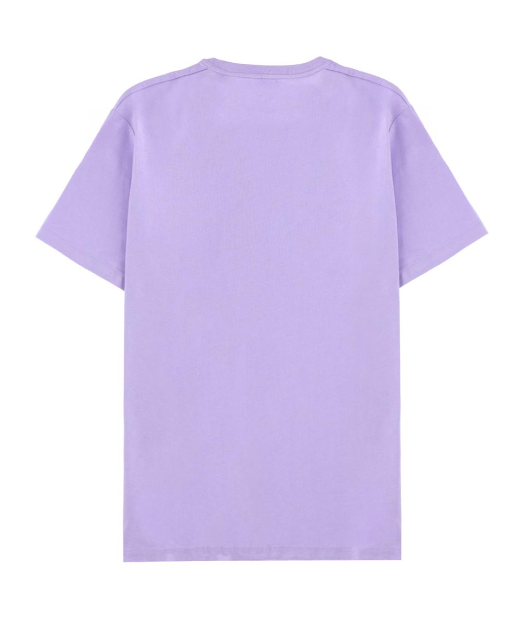 POLO RALPH LAUREN Фиолетовая хлопковая футболка, фото 2