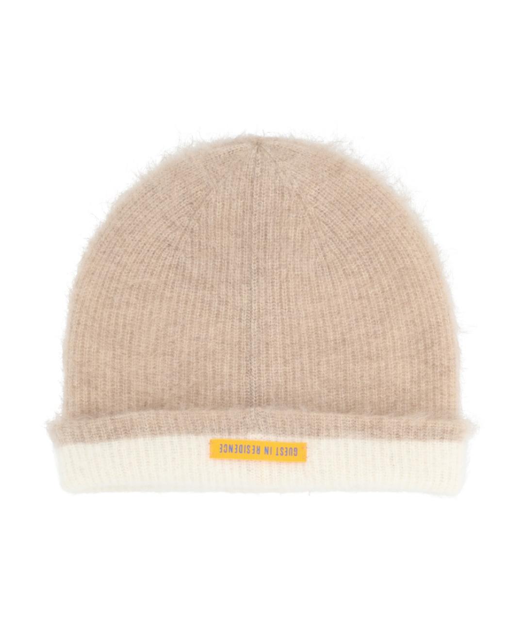 GUEST IN RESIDENCE Бежевая кашемировая шапка, фото 2