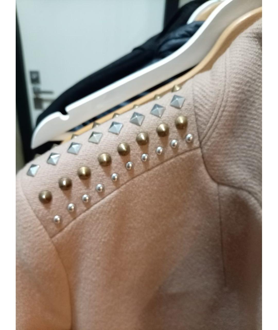 PINKO Бежевое пальто, фото 4
