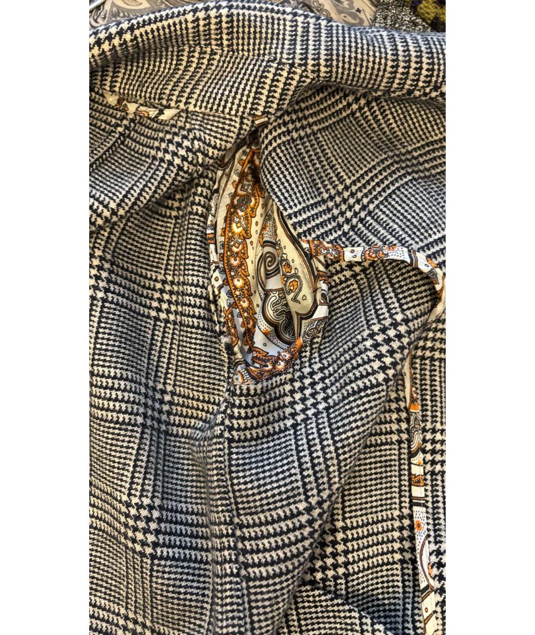 ETRO Мульти шерстяное пальто, фото 5