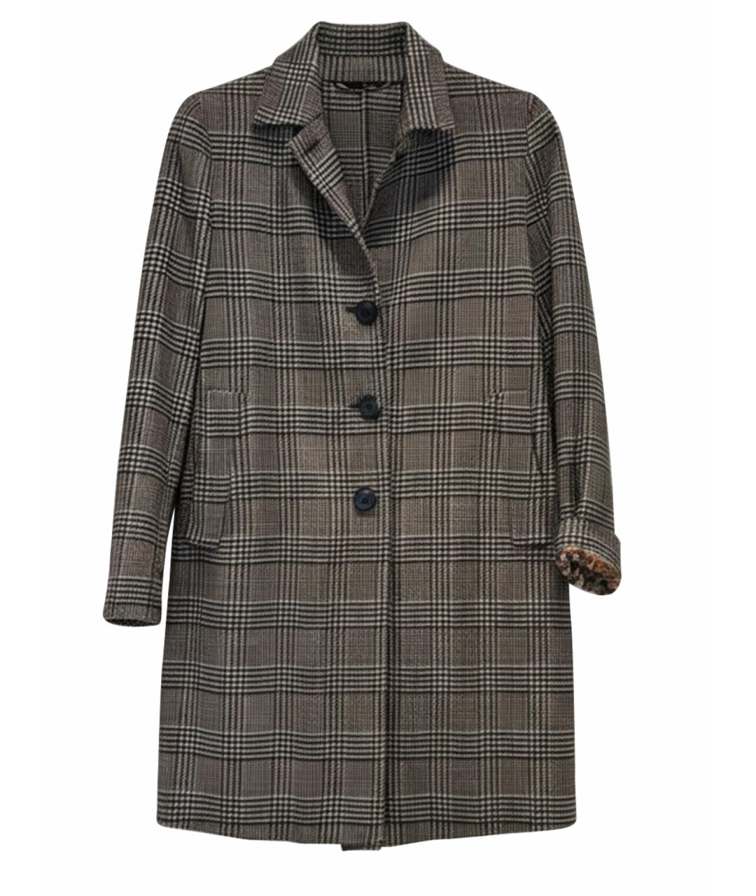 ETRO Мульти шерстяное пальто, фото 1