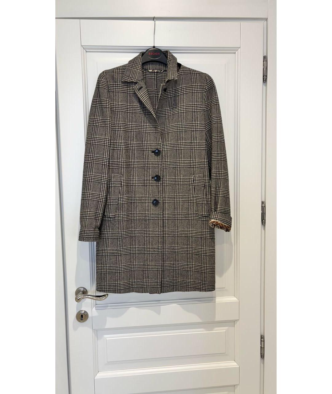 ETRO Мульти шерстяное пальто, фото 8