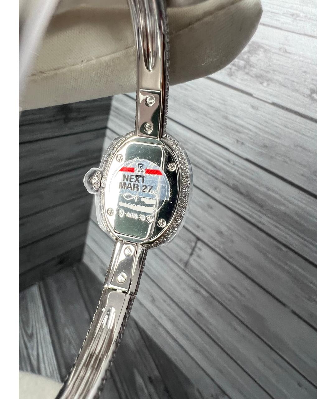 CARTIER Белые часы из белого золота, фото 8