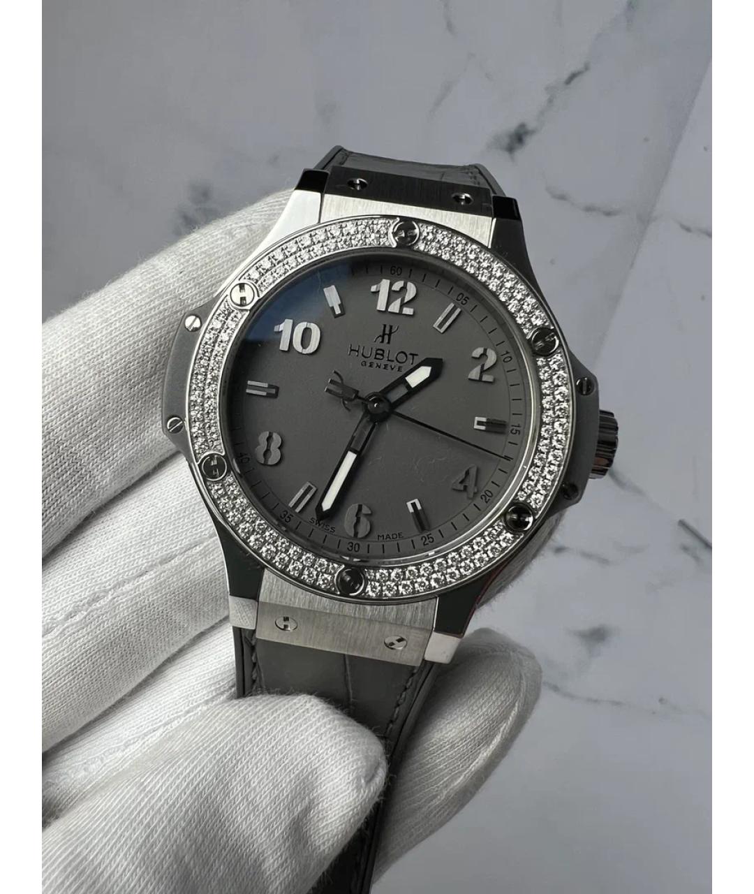 HUBLOT Серые металлические часы, фото 3