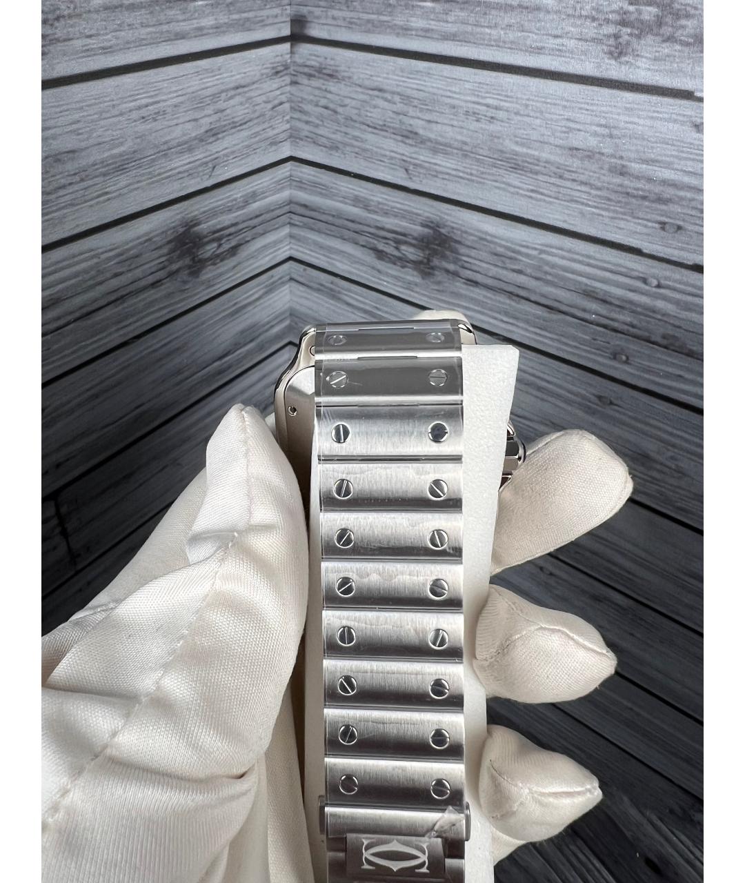 CARTIER Зеленые часы, фото 7