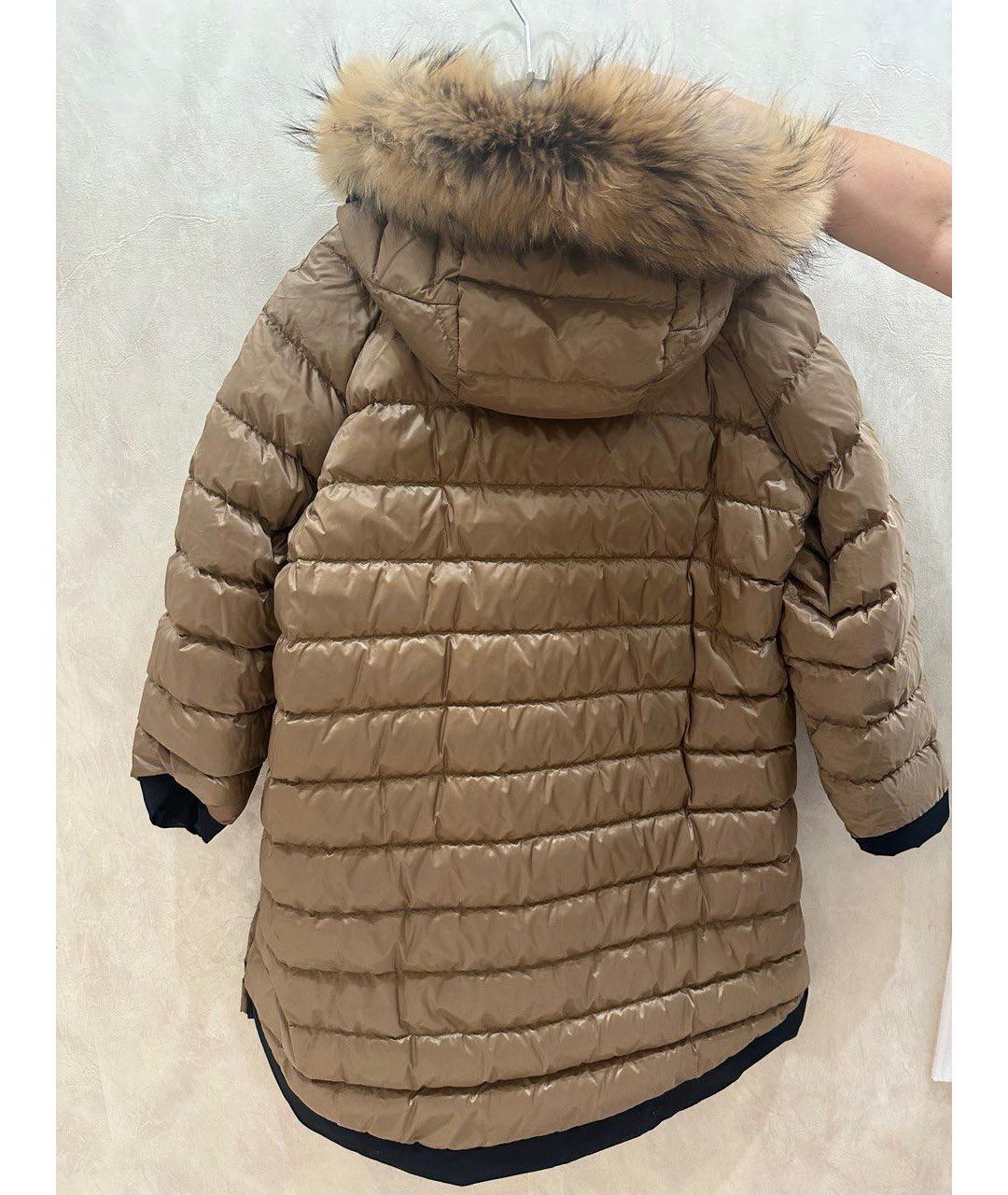 WEEKEND MAX MARA Черная полиэстеровая парка, фото 4