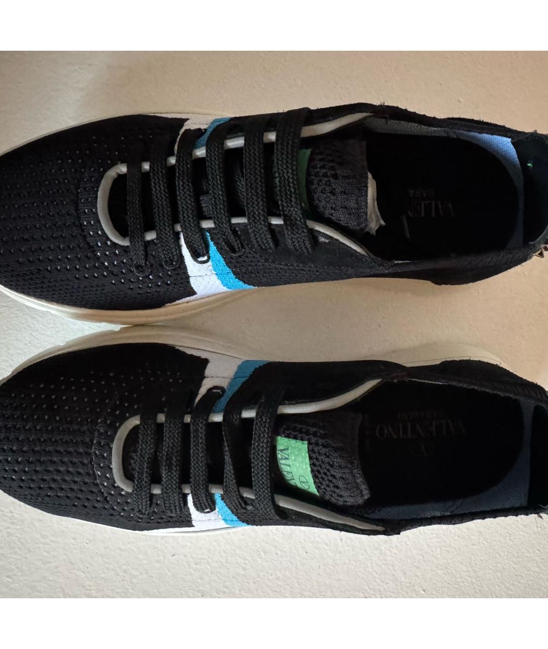 VALENTINO Текстильные высокие кроссовки / кеды, фото 2