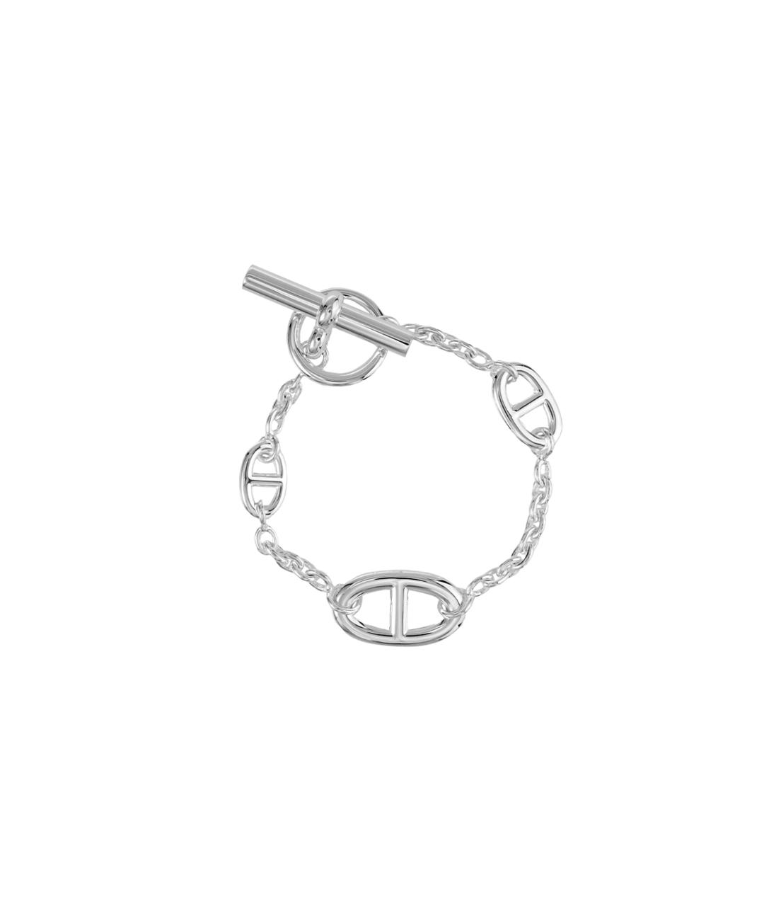 HERMES Серебряный браслет, фото 1