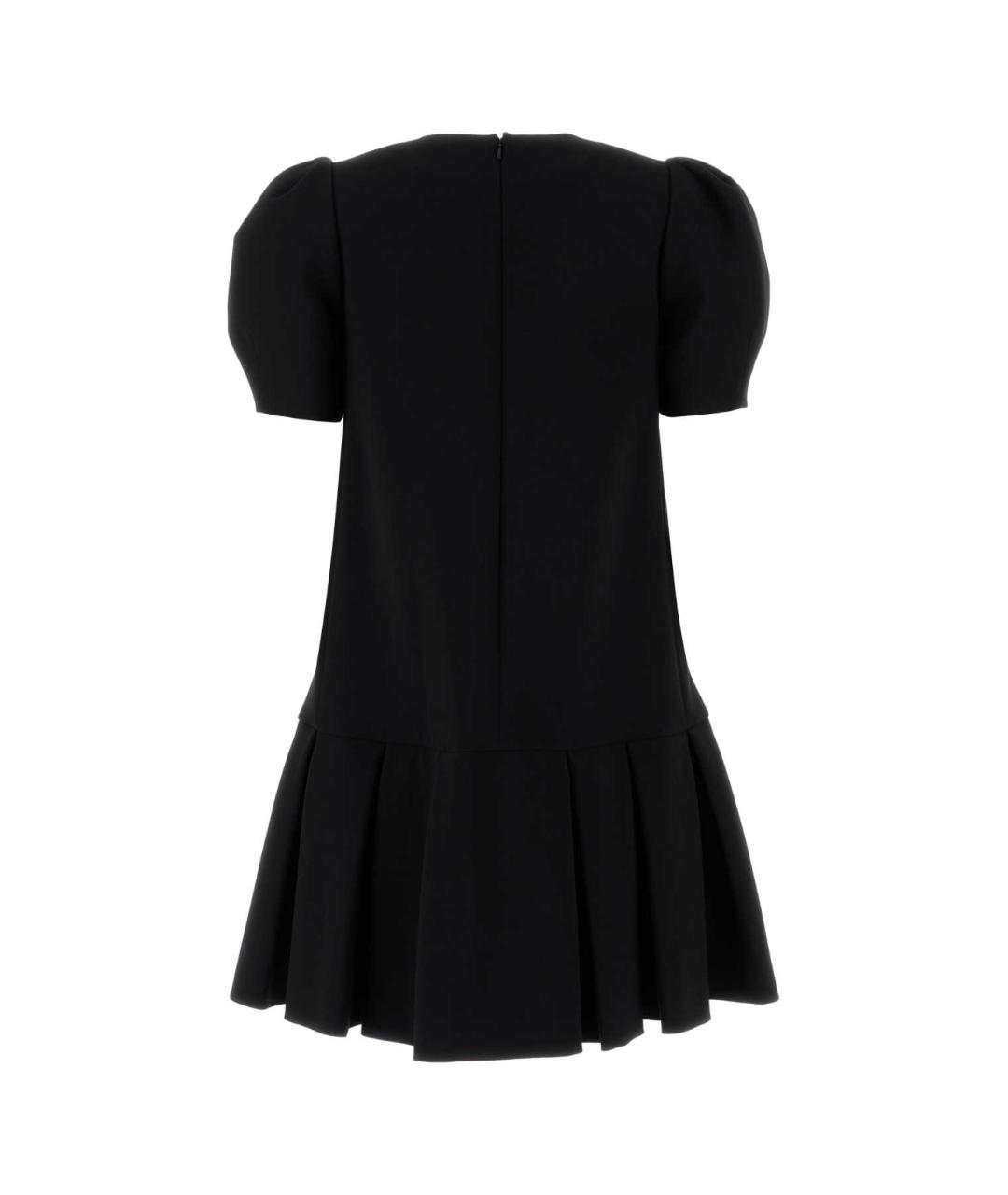 MOSCHINO Черное полиэстеровое повседневное платье, фото 2