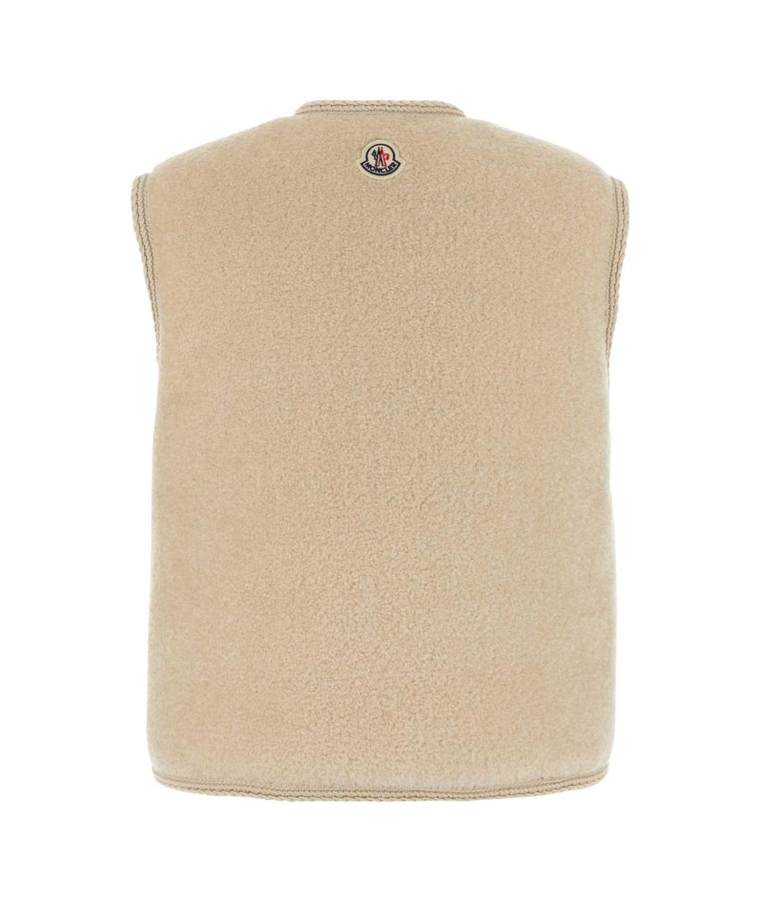MONCLER Бежевый жилет, фото 2