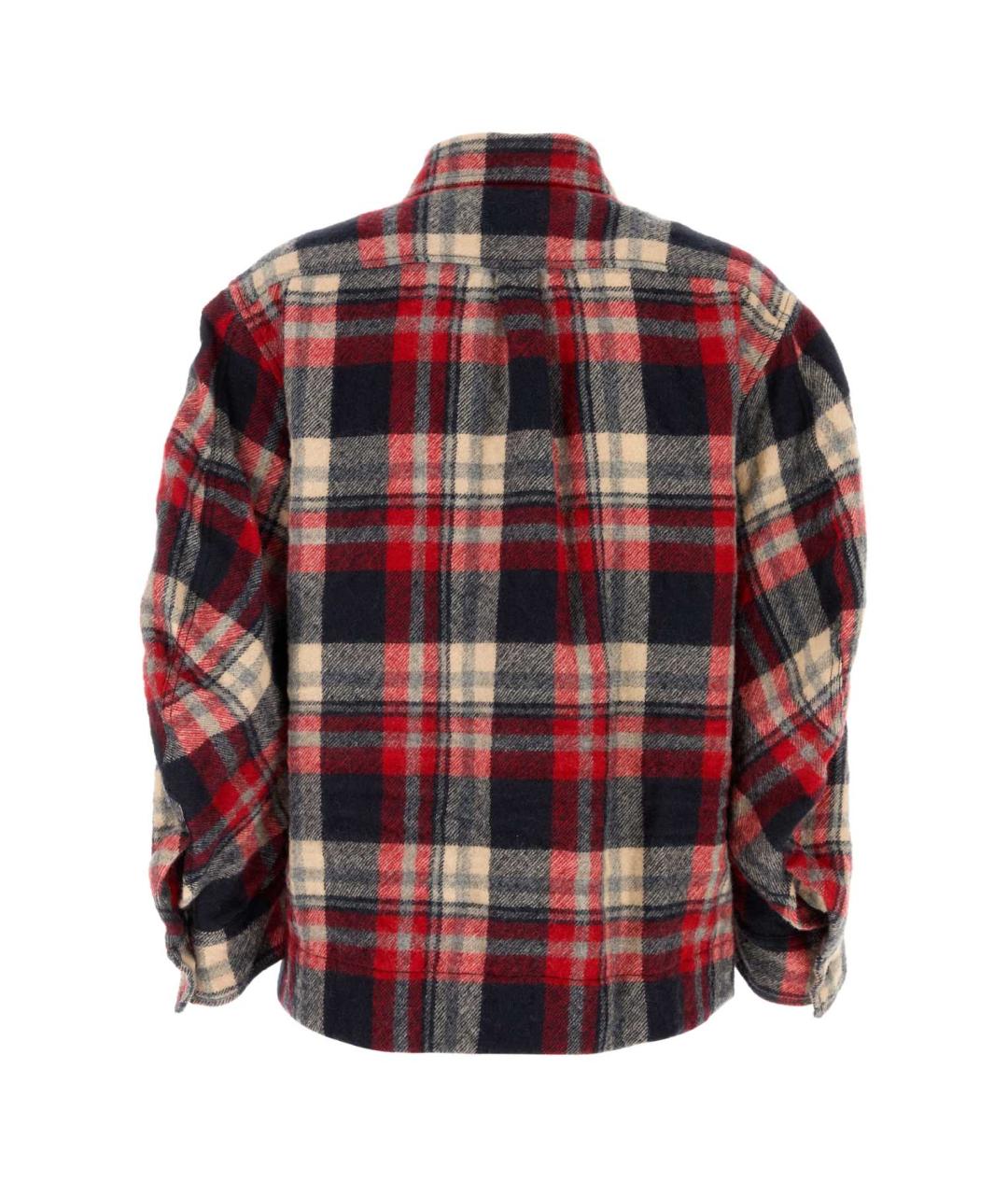 DSQUARED2 Мульти шерстяная рубашка, фото 2