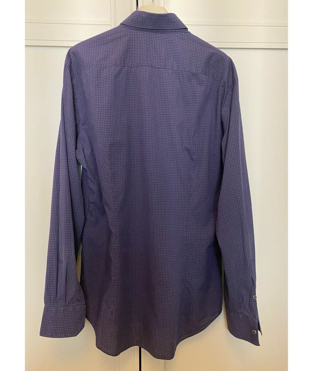 LANVIN Фиолетовая хлопковая классическая рубашка, фото 2