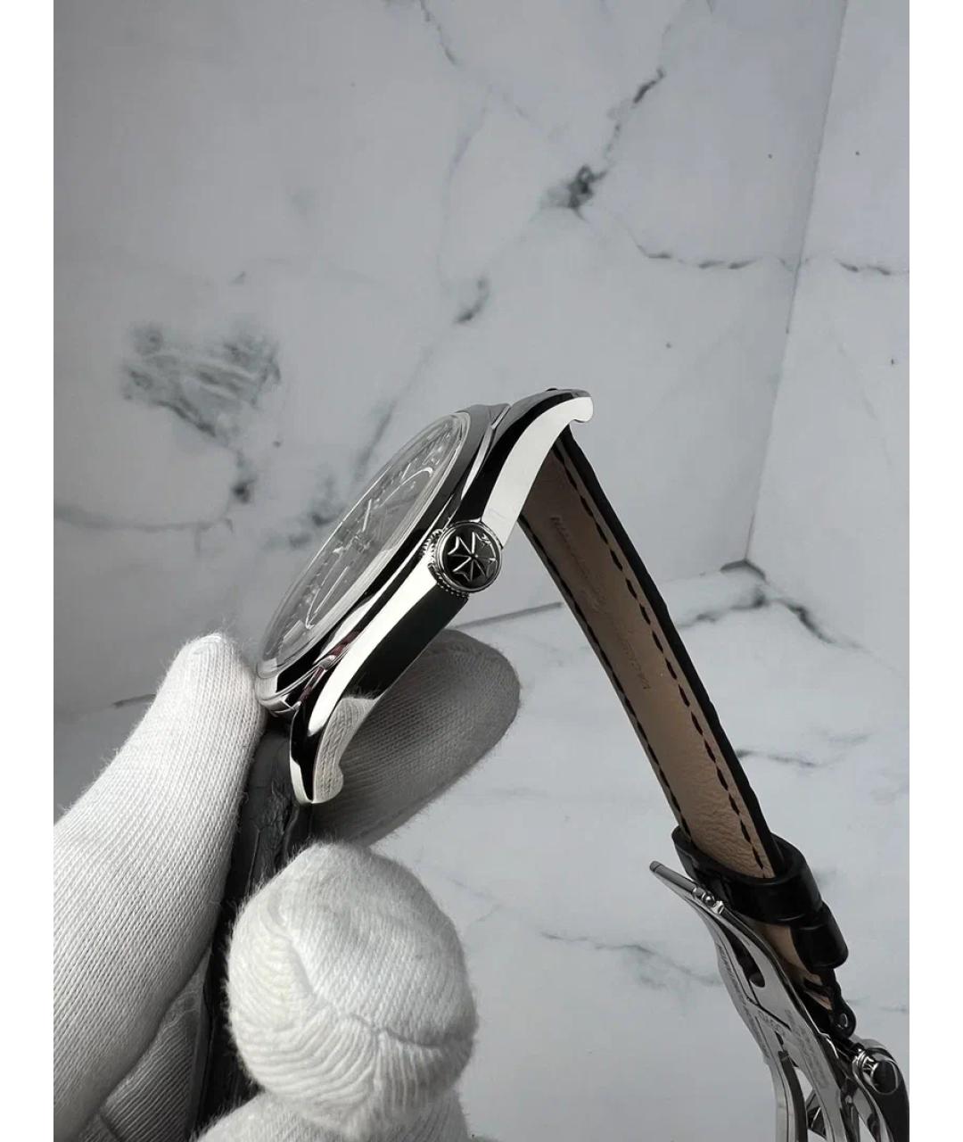 VACHERON CONSTANTIN Серебряные металлические часы, фото 4