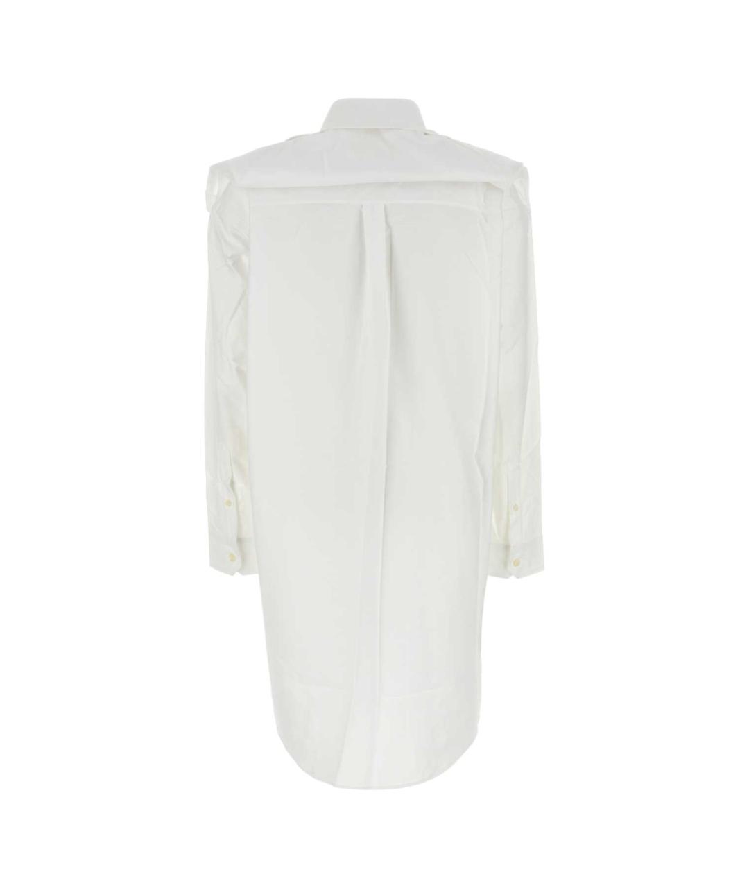 Y/PROJECT Белое хлопковое повседневное платье, фото 2