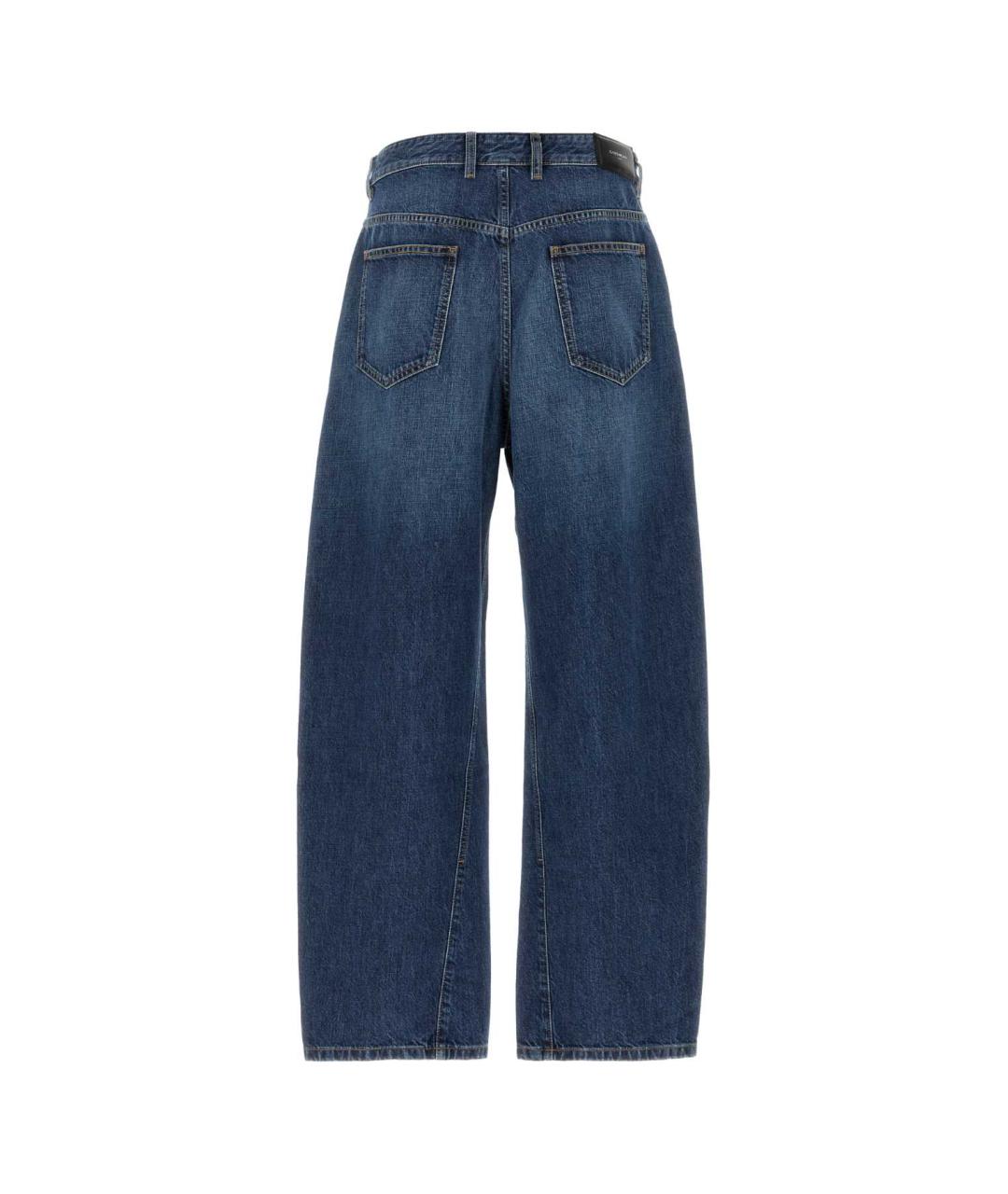 GIVENCHY Синие хлопковые прямые джинсы, фото 2