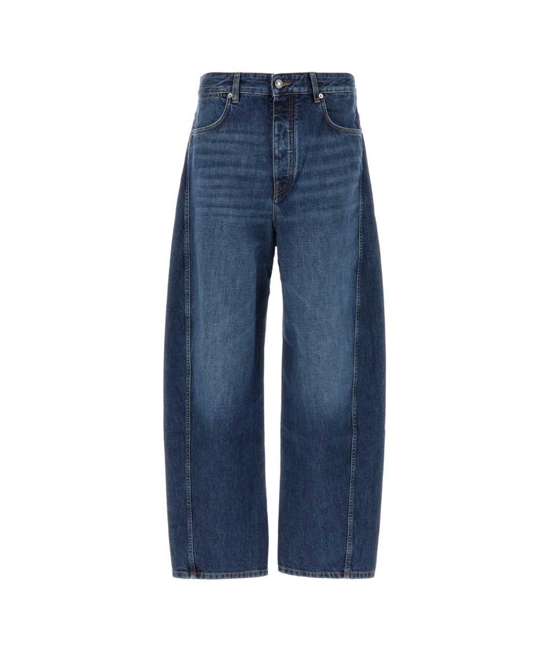 GIVENCHY Синие хлопковые прямые джинсы, фото 1