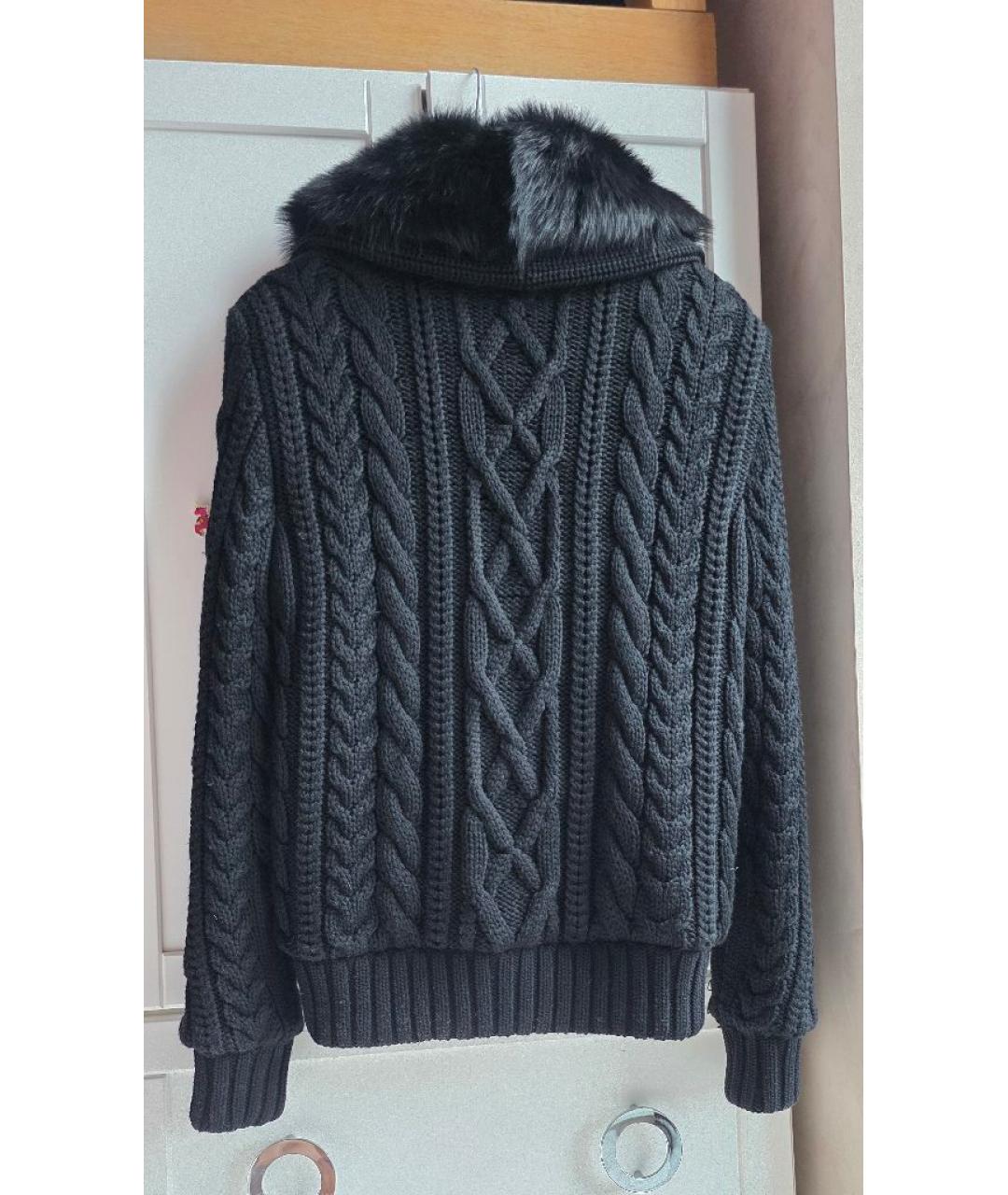 RALPH LAUREN Черная шерстяная куртка, фото 2