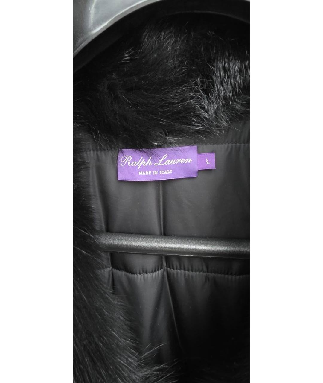 RALPH LAUREN Черная шерстяная куртка, фото 3