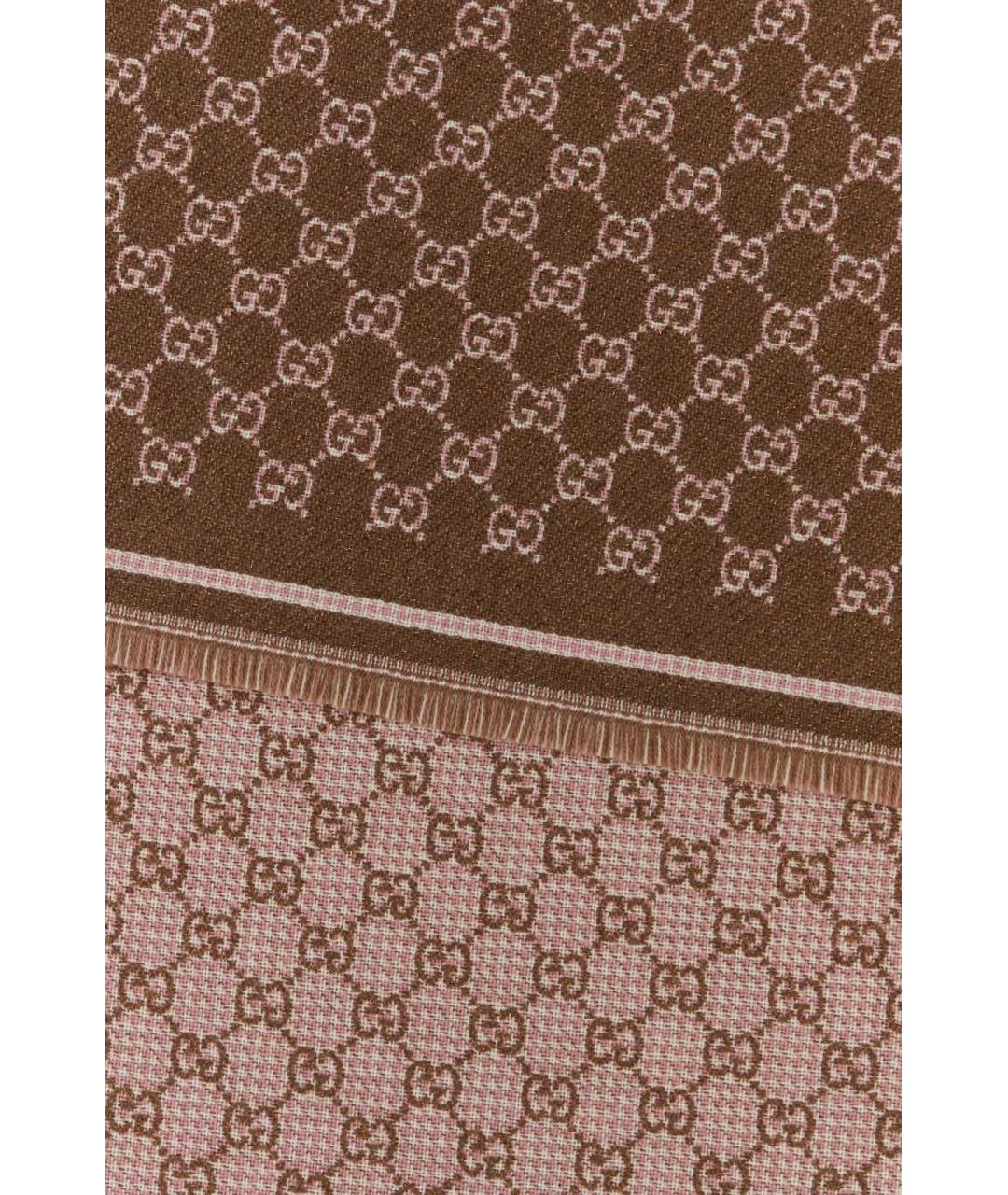 GUCCI Мульти шерстяной шарф, фото 2