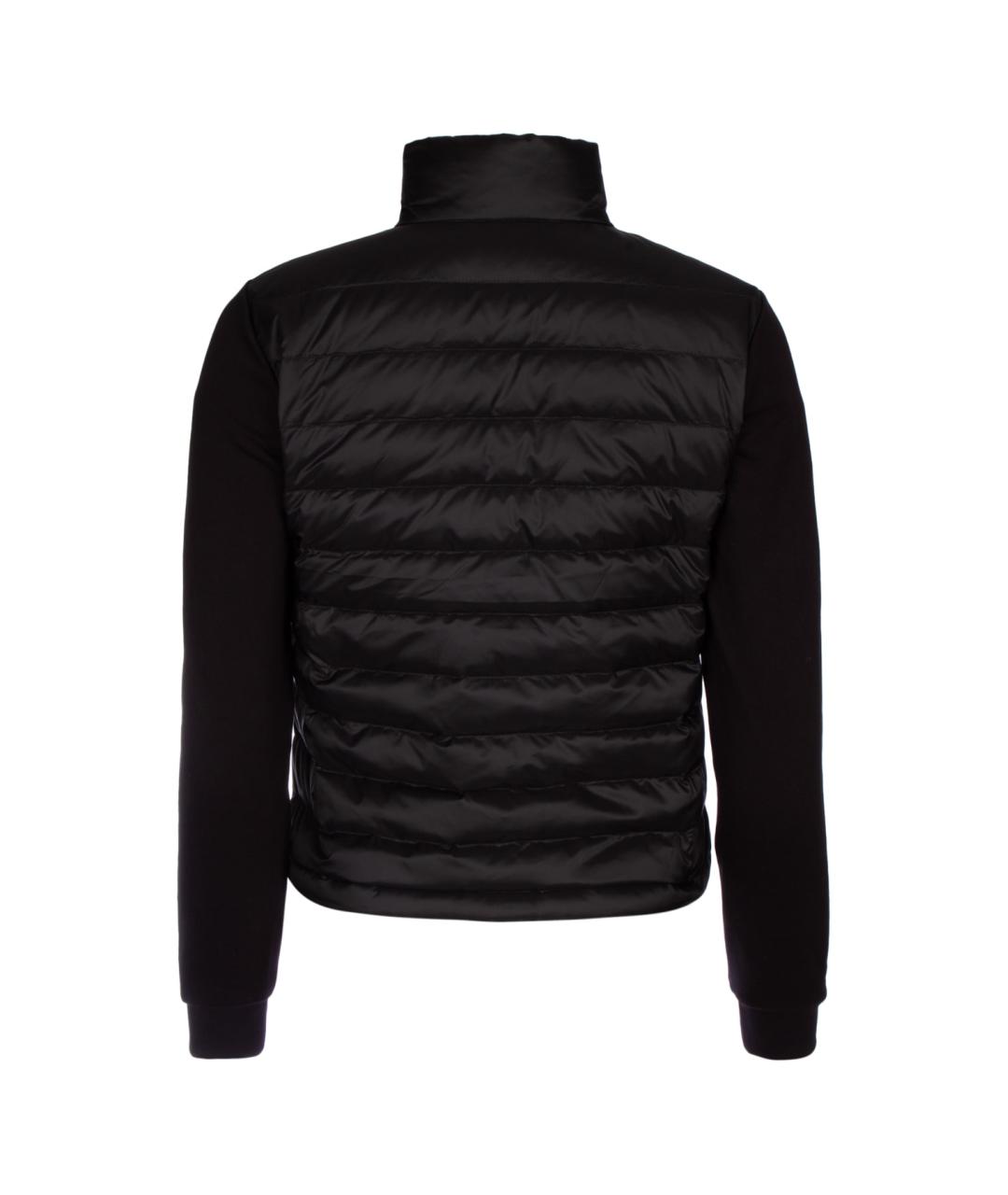 DUVETICA Черная полиамидовая куртка, фото 2