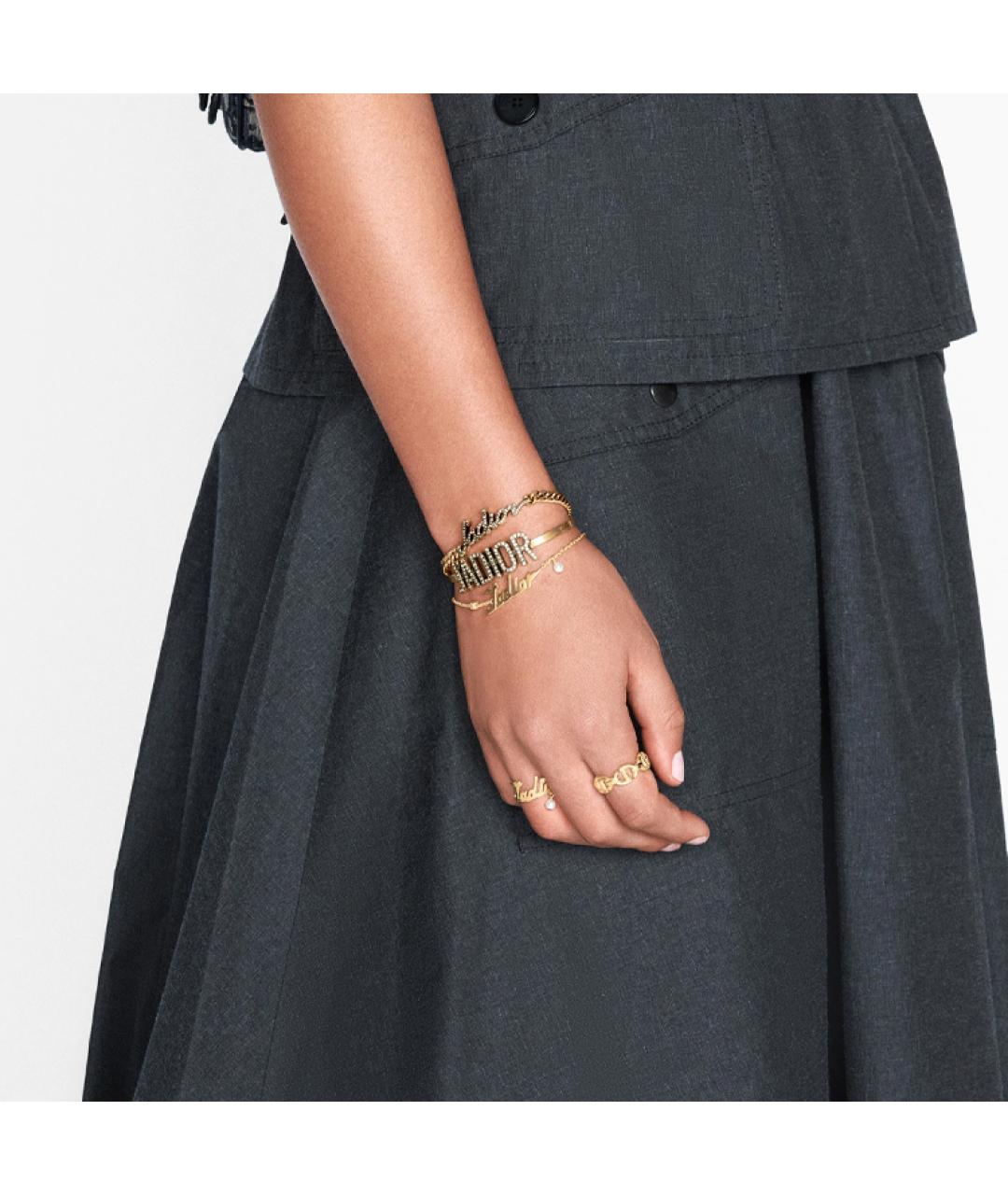 CHRISTIAN DIOR Золотой браслет, фото 2