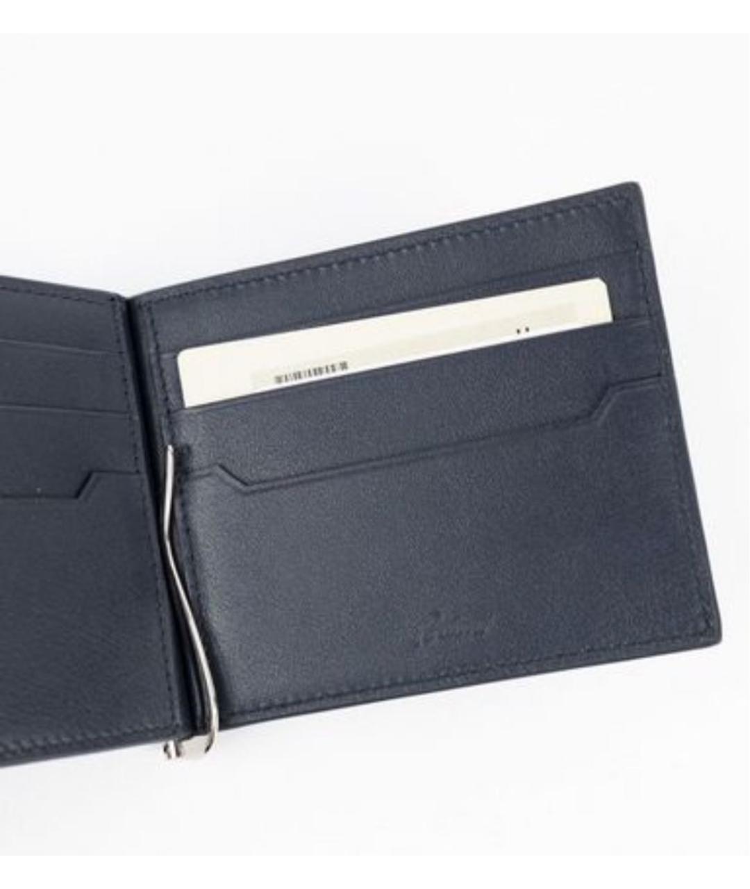 BRIONI Коричневый кожаный кардхолдер, фото 2