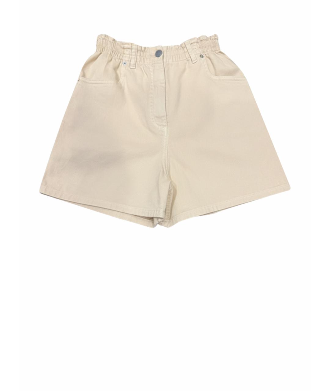 NUDE Бежевые хлопковые шорты, фото 1