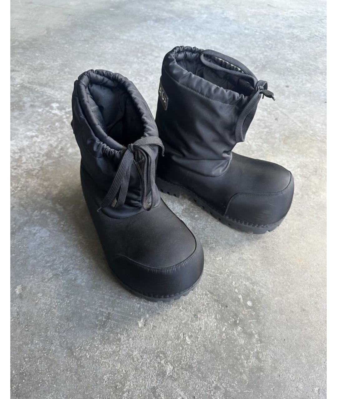 BALENCIAGA Черные низкие ботинки, фото 2