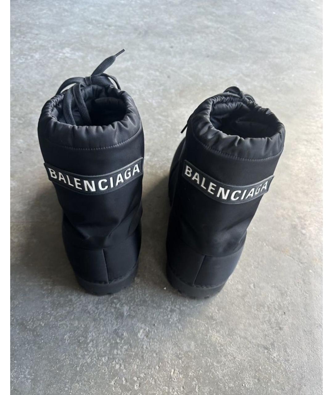 BALENCIAGA Черные низкие ботинки, фото 3