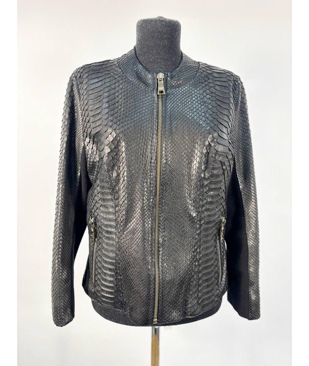 PRADA Черная кожаная куртка, фото 5