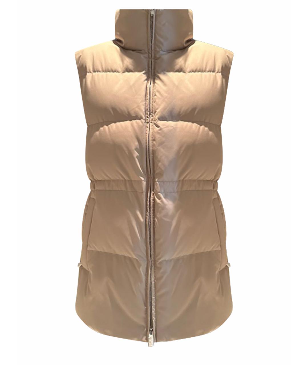 12 STOREEZ Бежевый полиэстеровый жилет, фото 1