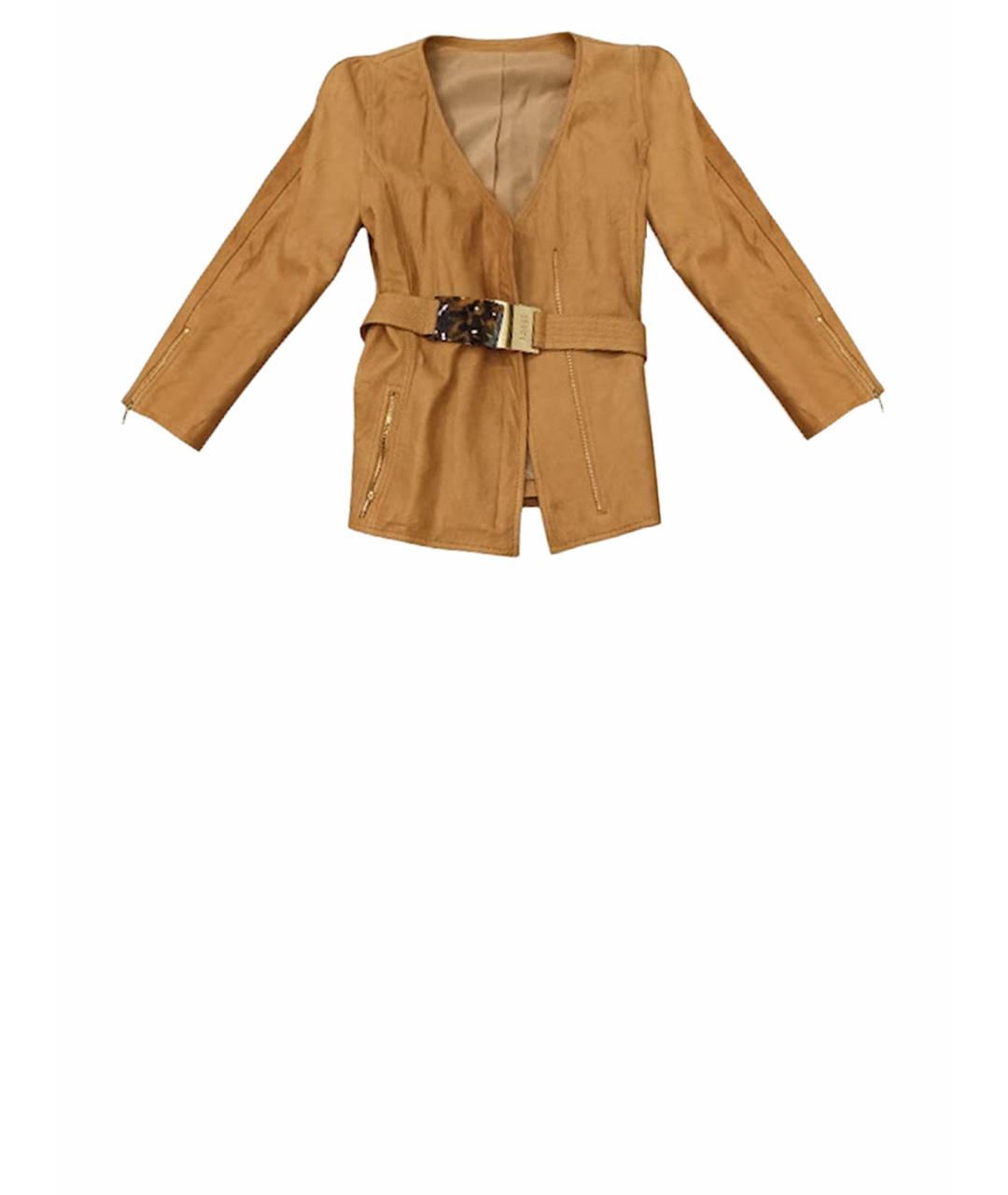 FENDI Кожаная куртка, фото 1